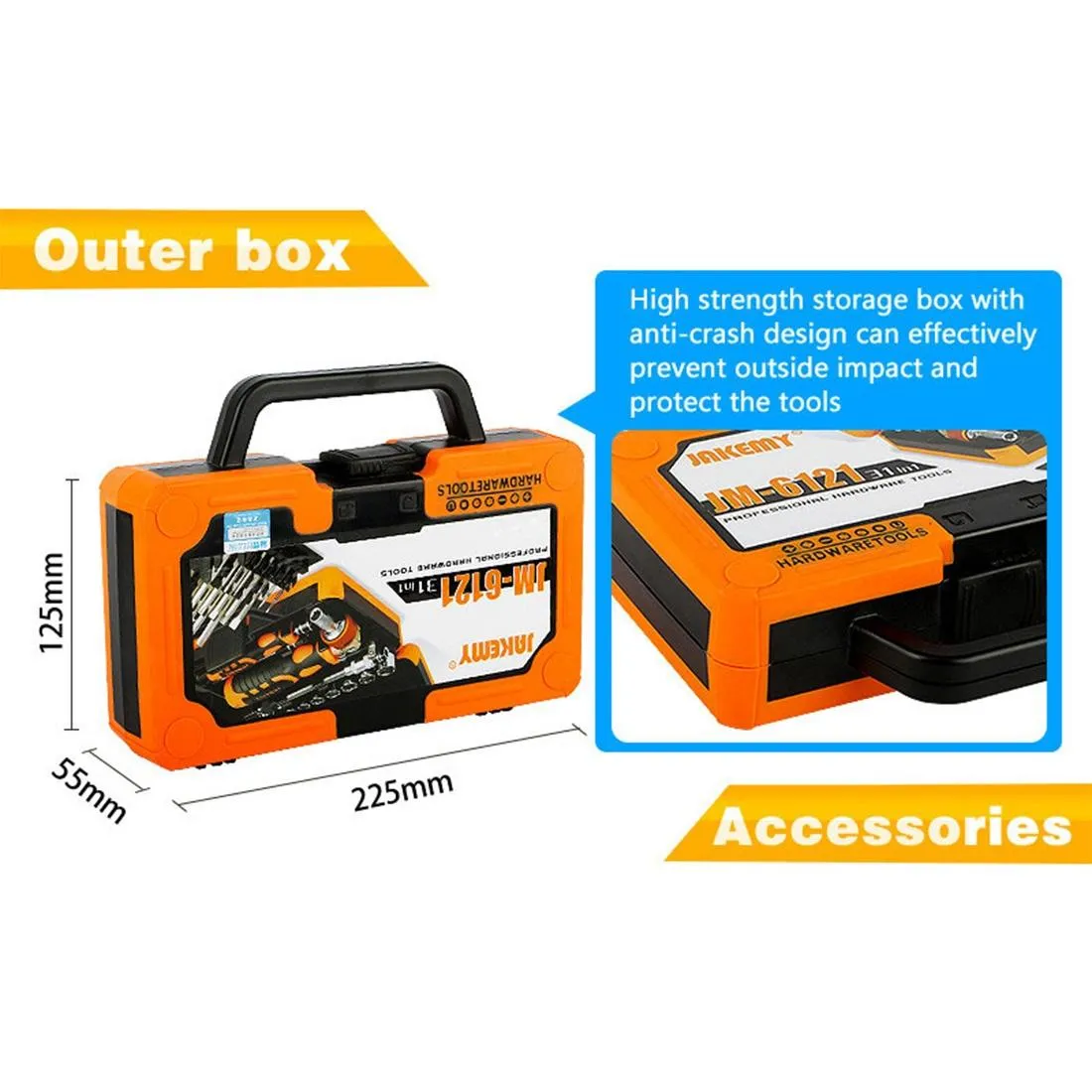 31-piece Professional Screwdriver Kit for Electronics and Home Repair