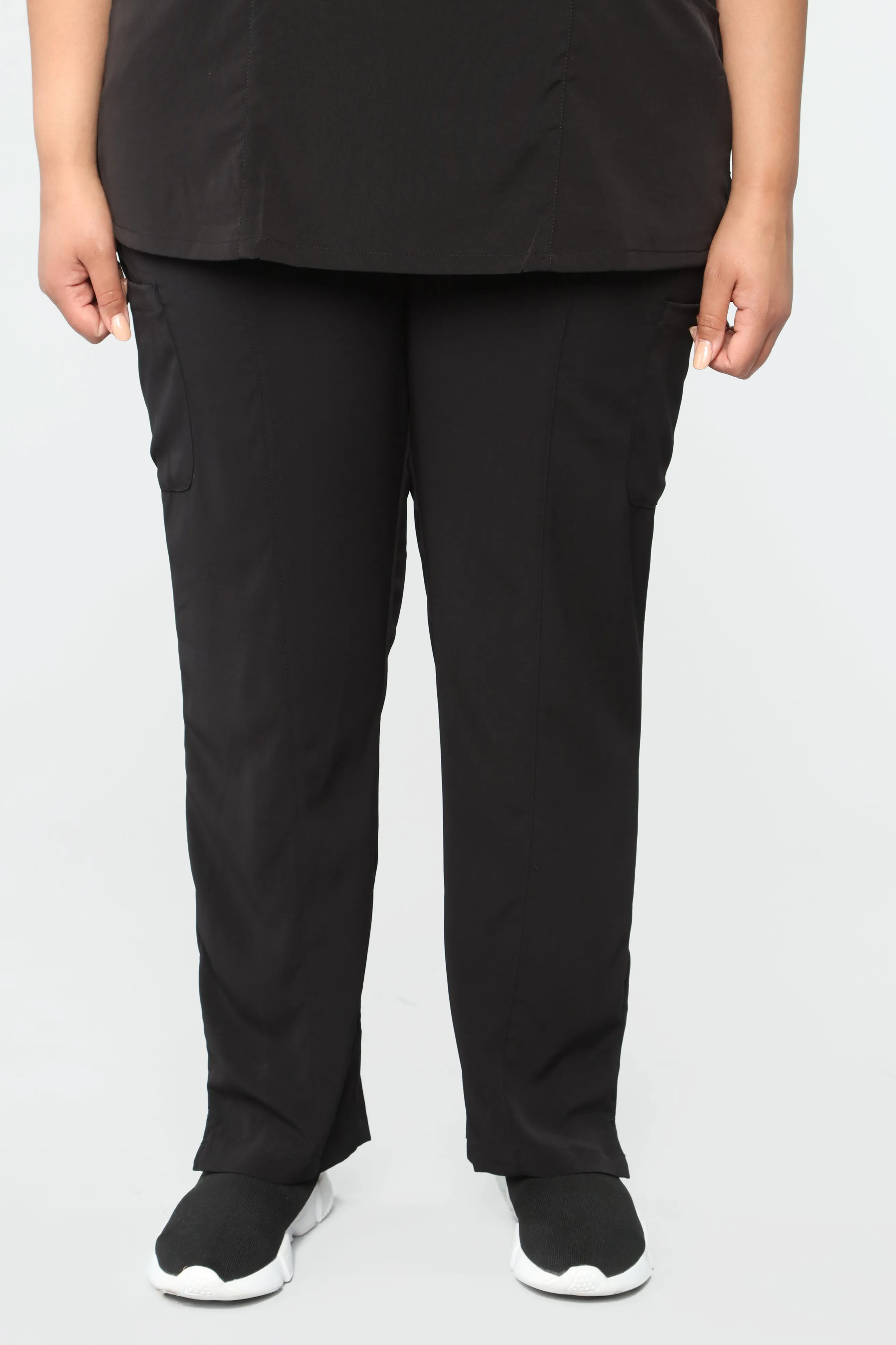 Always On Call Relaxed Fit Scrub Pant -Black