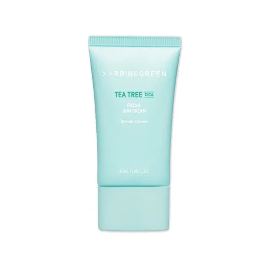 BRINGGREEN Tea Tree Cica Fresh Sun Cream SPF50  PA     50ml