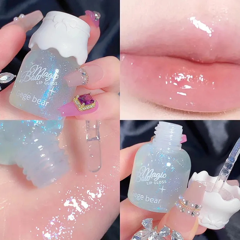 Butterfly Milk Can Lip Balm - Mirror Shine & Moisturizing Gloss for Plump, Shimmering Lips
