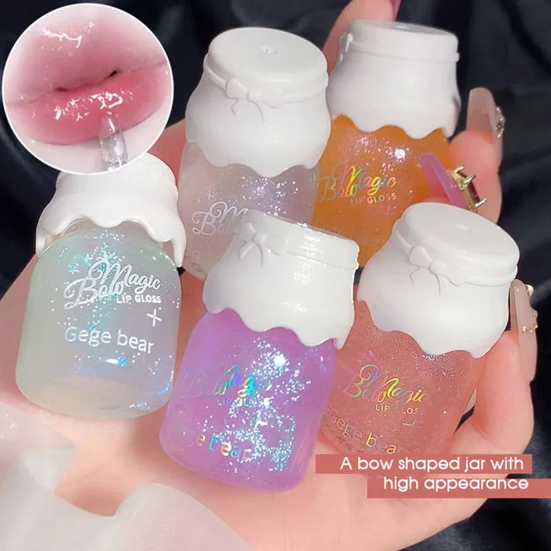 Butterfly Milk Can Lip Balm - Mirror Shine & Moisturizing Gloss for Plump, Shimmering Lips