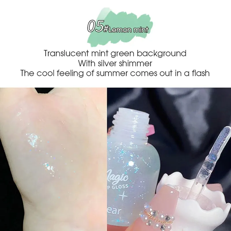 Butterfly Milk Can Lip Balm - Mirror Shine & Moisturizing Gloss for Plump, Shimmering Lips