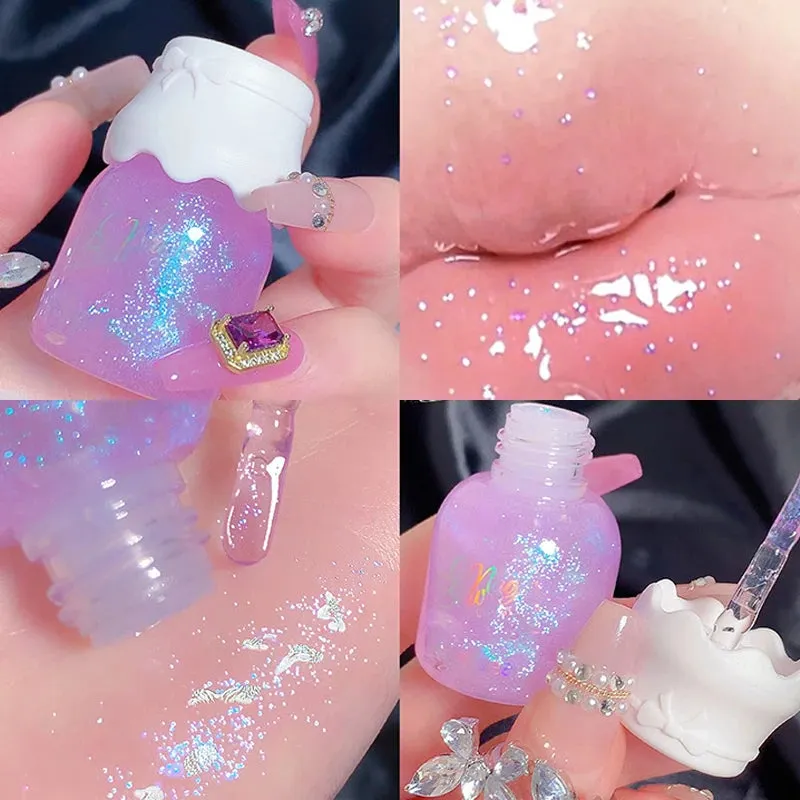 Butterfly Milk Can Lip Balm - Mirror Shine & Moisturizing Gloss for Plump, Shimmering Lips
