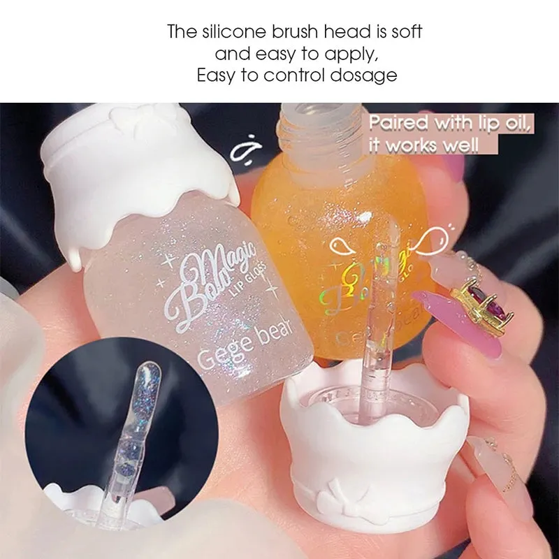 Butterfly Milk Can Lip Balm - Mirror Shine & Moisturizing Gloss for Plump, Shimmering Lips