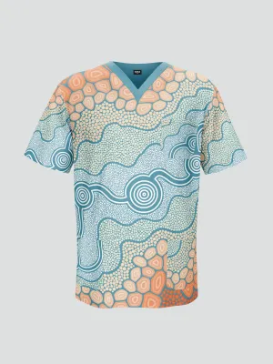 Currents - Unisex Custom Scrub Top