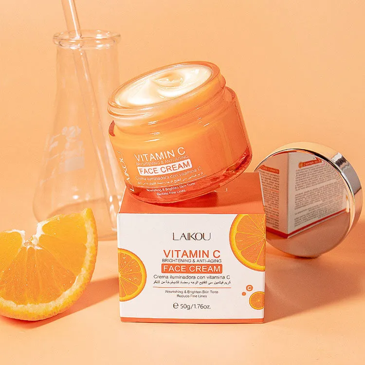 LAIKOU Private Label Vitamin C Face Cream – Brightening & Anti-Aging Moisturizer