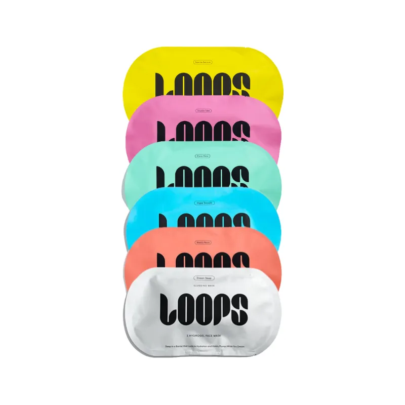 Loops Single Hydrogel Face Mask
