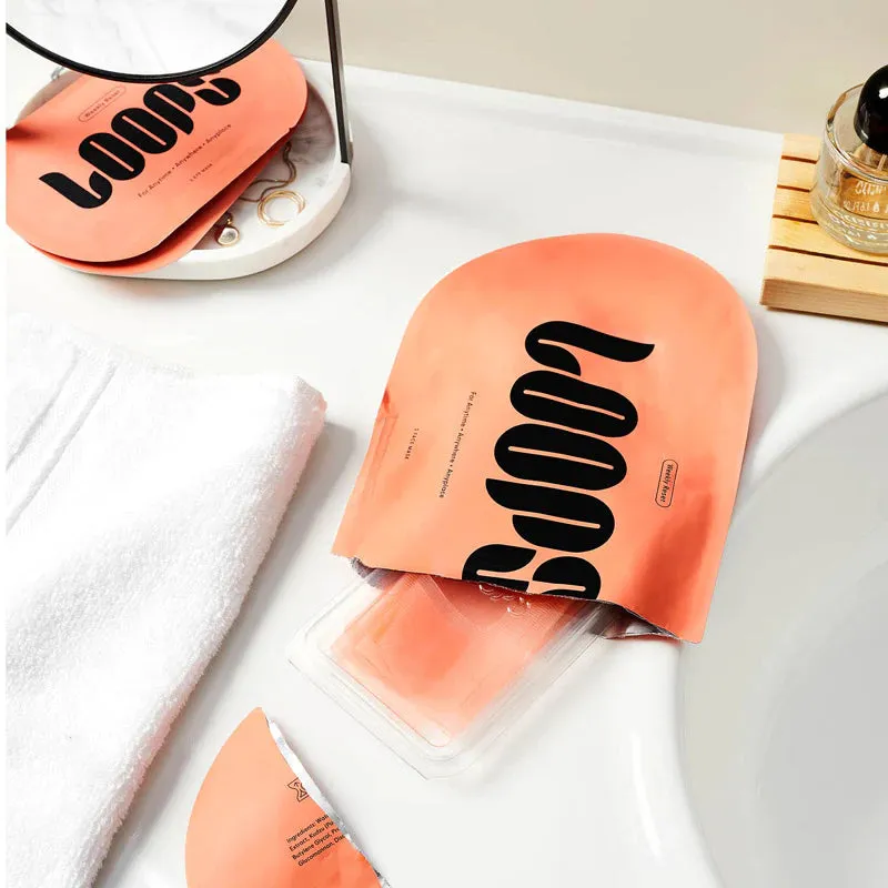 Loops Single Hydrogel Face Mask