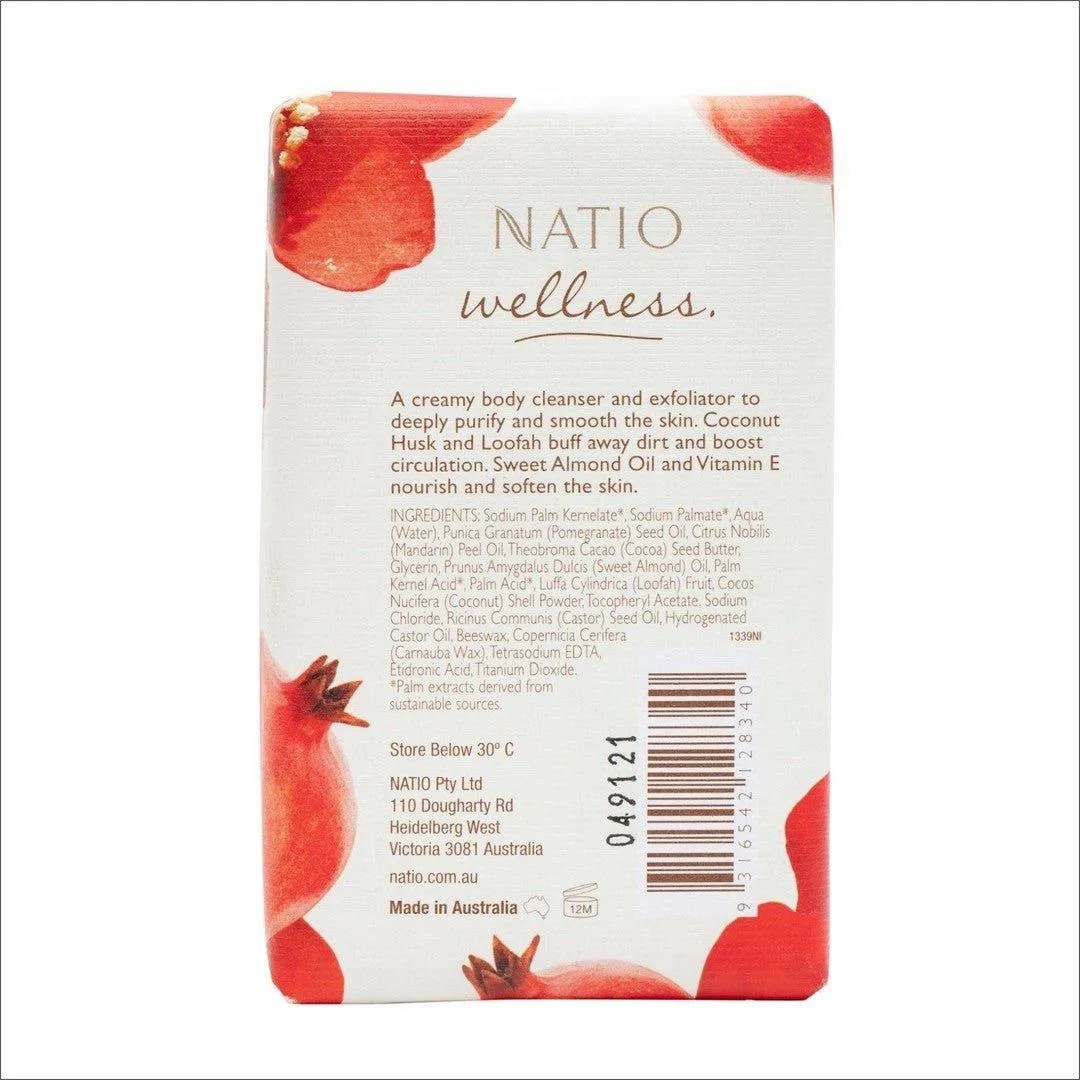 Natio Wellness Exfoliating Body Bar 200g
