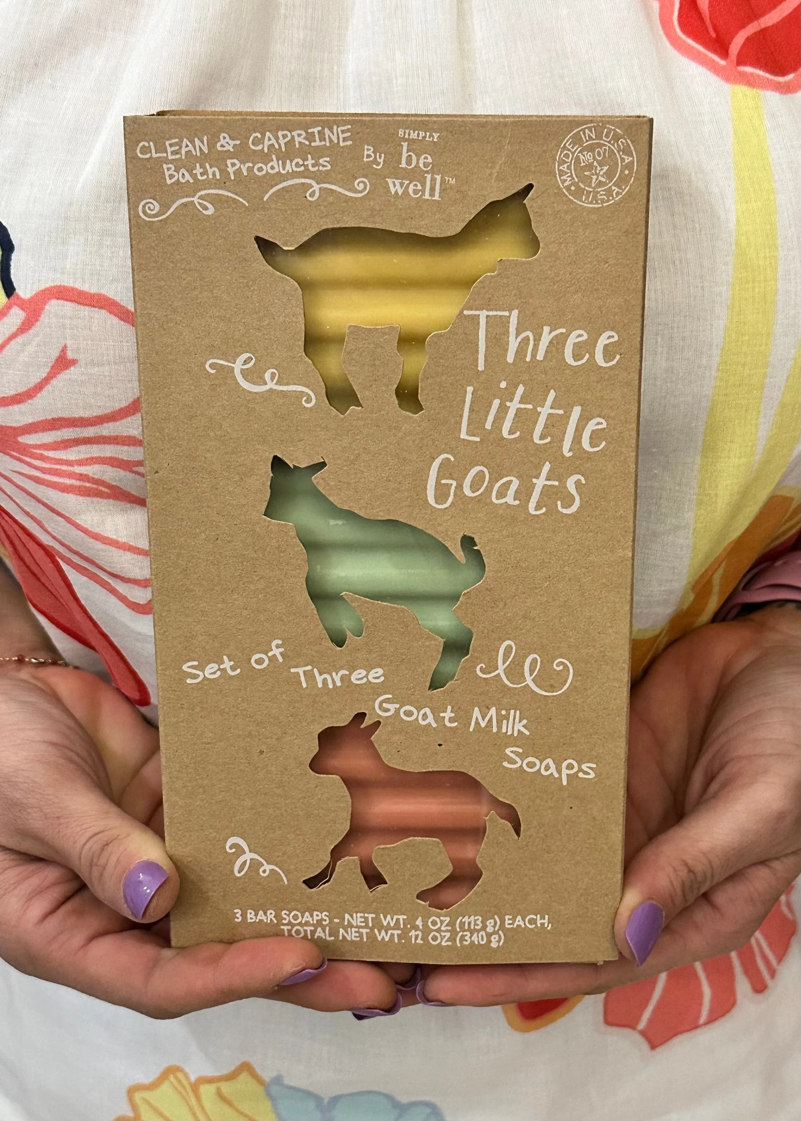 Three Little Goat Set 2: Papaya, Jabara, Mango