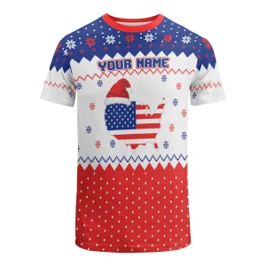 Unisex Customized USA Premium T-shirt 100% Polyester